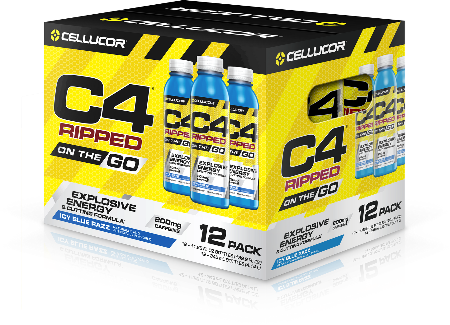 C4 Ripped On The Go - Pre-Workout - Cellucor