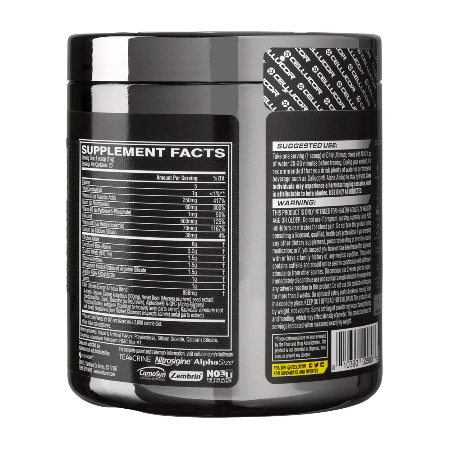 C4 Ultimate - Pre-Workout - Cellucor