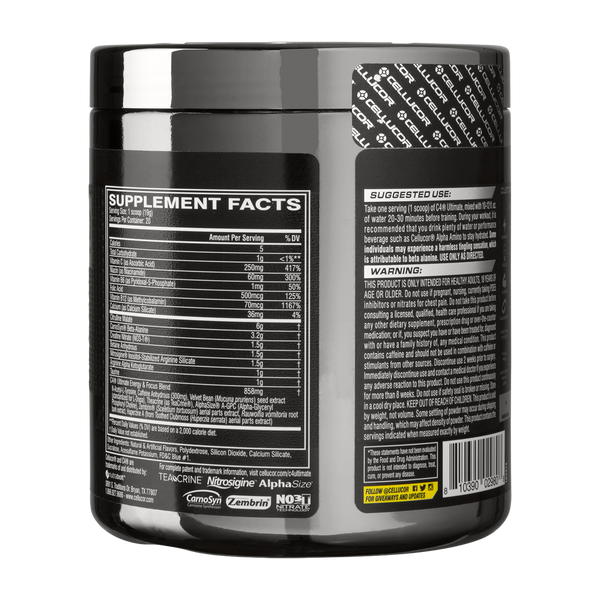 C4 Ultimate - Pre-Workout - Cellucor View 12