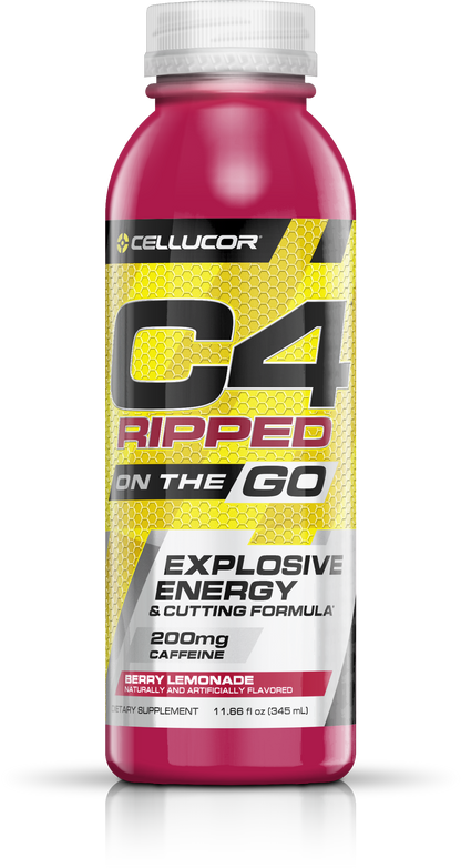 C4 Ripped On The Go - Pre-Workout - Cellucor