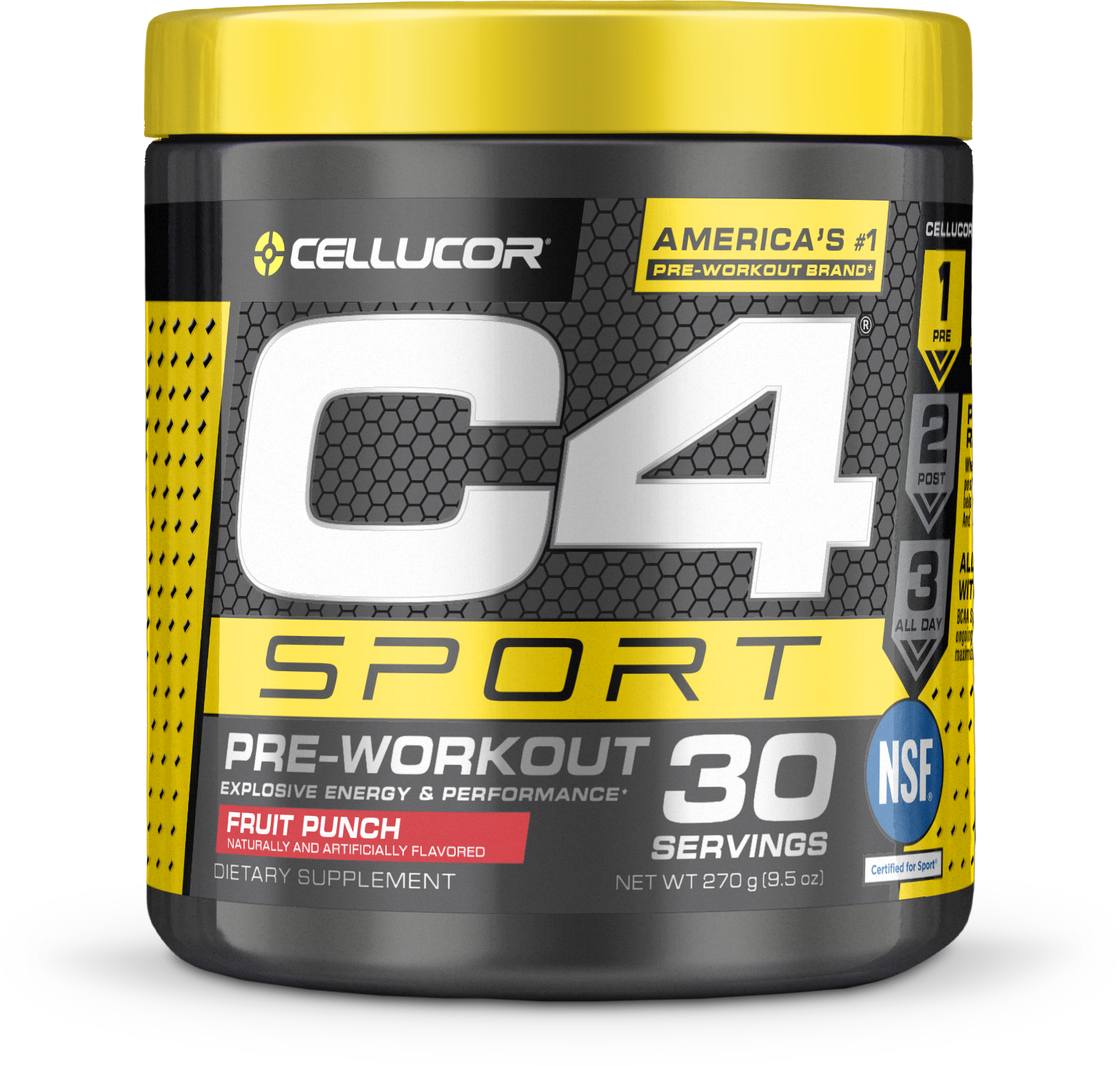 C4 Sport - Pre-Workout - Cellucor View 3