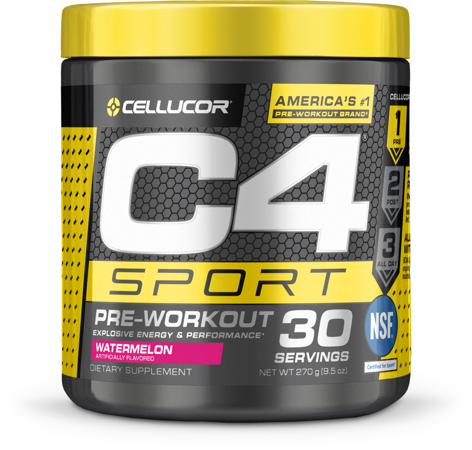 C4 Sport - Pre-Workout - Cellucor View 4