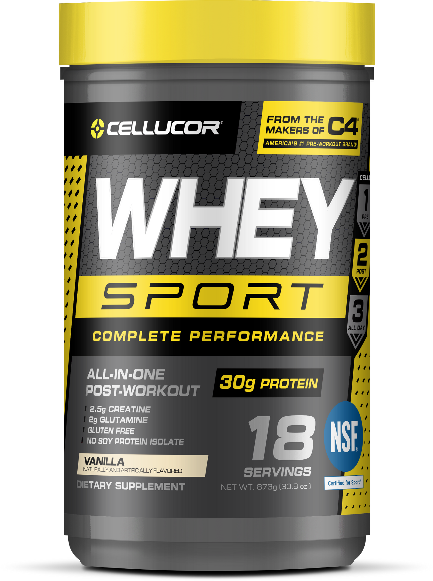 Whey Sport Protein - Protein Powder - Cellucor